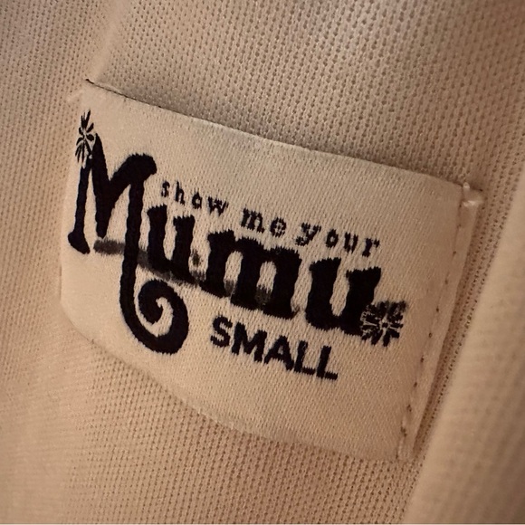 SHOW ME YOUR MUMU Sm Gomez Cocktail Slip Sleeveless Crystal Crown Blush Sequins - Picture 8 of 16